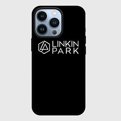 Чехол для iPhone 13 Pro Linkin parrk logo chester, цвет: 3D-черный