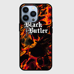 Чехол iPhone 13 Pro Black Butler red lava