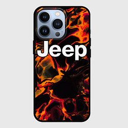 Чехол iPhone 13 Pro Jeep red lava