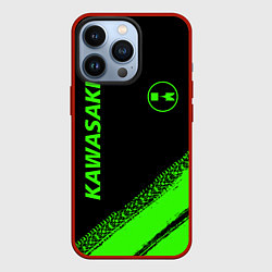 Чехол iPhone 13 Pro Kawasaki - logo