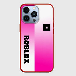 Чехол для iPhone 13 Pro Roblox geometry gradient, цвет: 3D-красный