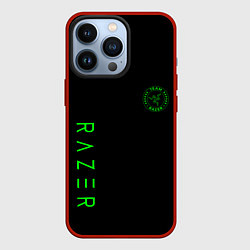 Чехол для iPhone 13 Pro Razer brend game, цвет: 3D-красный