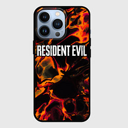 Чехол iPhone 13 Pro Resident Evil red lava