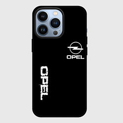 Чехол iPhone 13 Pro Opel white logo