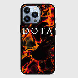 Чехол iPhone 13 Pro Dota red lava