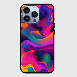 Чехол iPhone 13 Pro Неоновые формы