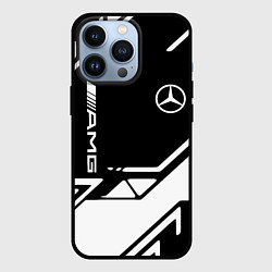 Чехол iPhone 13 Pro Mercedes bens geometry