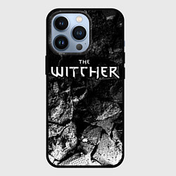 Чехол iPhone 13 Pro The Witcher black graphite