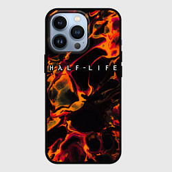 Чехол iPhone 13 Pro Half-Life red lava