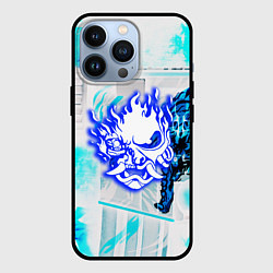 Чехол для iPhone 13 Pro Samurai logo howl, цвет: 3D-черный