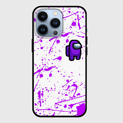 Чехол iPhone 13 Pro Among us neon colors game