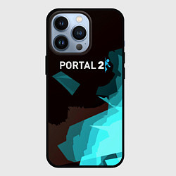 Чехол для iPhone 13 Pro Portal abstraction game valve, цвет: 3D-черный