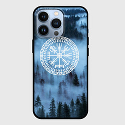 Чехол iPhone 13 Pro Символика вегвизир - помни свои корни