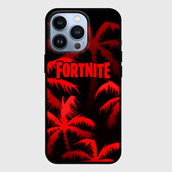 Чехол iPhone 13 Pro Fortnite tropic red