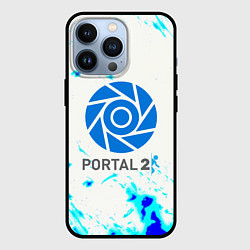 Чехол для iPhone 13 Pro Portal краски, цвет: 3D-черный