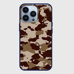 Чехол iPhone 13 Pro Коричневый камуфляж текстура