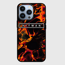 Чехол iPhone 13 Pro Hitman red lava