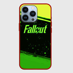 Чехол iPhone 13 Pro Fallout toxic line