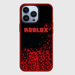 Чехол iPhone 13 Pro Roblox красные краски