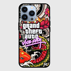 Чехол iPhone 13 Pro GTA vice city yakudza