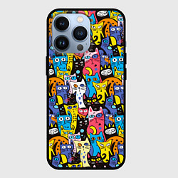 Чехол iPhone 13 Pro Креативные коты