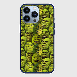 Чехол iPhone 13 Pro Шрек - паттерн