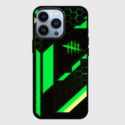 Чехол iPhone 13 Pro Dead by daylight geometry pattern
