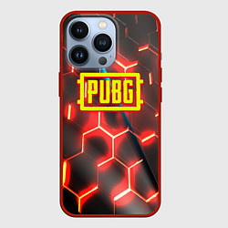 Чехол iPhone 13 Pro PUBG соты броня