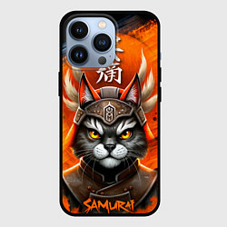 Чехол iPhone 13 Pro Cat samurai