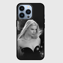 Чехол для iPhone 13 Pro Actress - Anya Taylor - Joy, цвет: 3D-черный