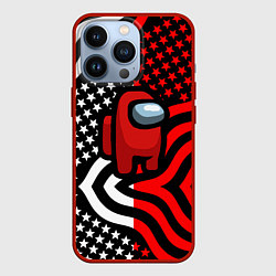 Чехол iPhone 13 Pro Among us usa style