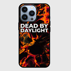Чехол iPhone 13 Pro Dead by Daylight red lava