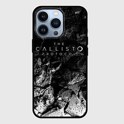 Чехол iPhone 13 Pro The Callisto Protocol black graphite