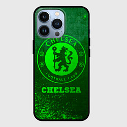 Чехол iPhone 13 Pro Chelsea - green gradient