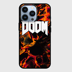 Чехол iPhone 13 Pro Doom red lava