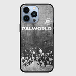 Чехол iPhone 13 Pro Palworld - grey gradient посередине