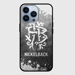 Чехол iPhone 13 Pro Nickelback - grey gradient