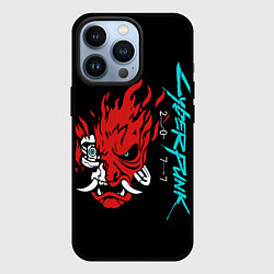 Чехол iPhone 13 Pro Cyberpunk Samurai Dark Warrior