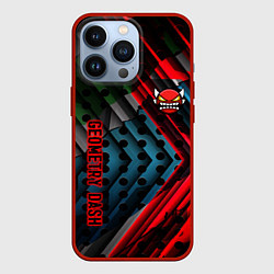 Чехол iPhone 13 Pro Geometry dash game steel