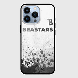 Чехол для iPhone 13 Pro Beastars - white gradient посередине, цвет: 3D-черный