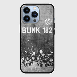 Чехол для iPhone 13 Pro Blink 182 - grey gradient посередине, цвет: 3D-черный