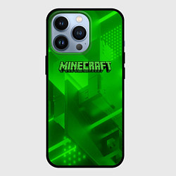 Чехол iPhone 13 Pro Minecraft кислотная геометрия