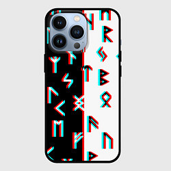Чехол iPhone 13 Pro Doom glitch pattern