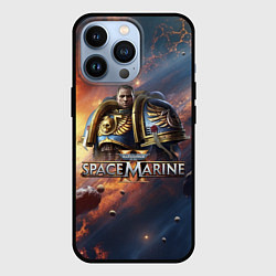 Чехол iPhone 13 Pro Warhammer 40000 space marine 2 Captain Titus