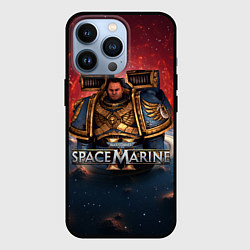 Чехол iPhone 13 Pro Warhammer 40000 space marine 2 Captain Titus