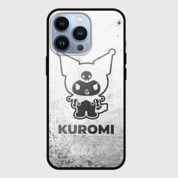 Чехол iPhone 13 Pro Kuromi - white gradient