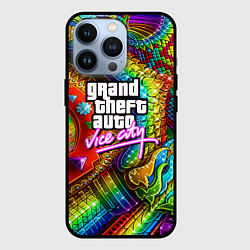 Чехол iPhone 13 Pro GTA casino steel