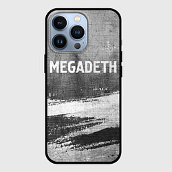 Чехол iPhone 13 Pro Megadeth - grey gradient посередине