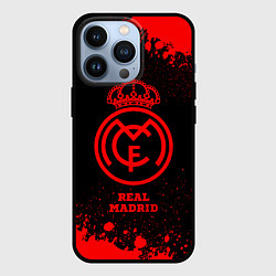 Чехол iPhone 13 Pro Real Madrid - red gradient