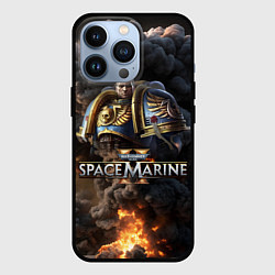 Чехол для iPhone 13 Pro Captain Titus Warhammer 40000 space marine 2, цвет: 3D-черный